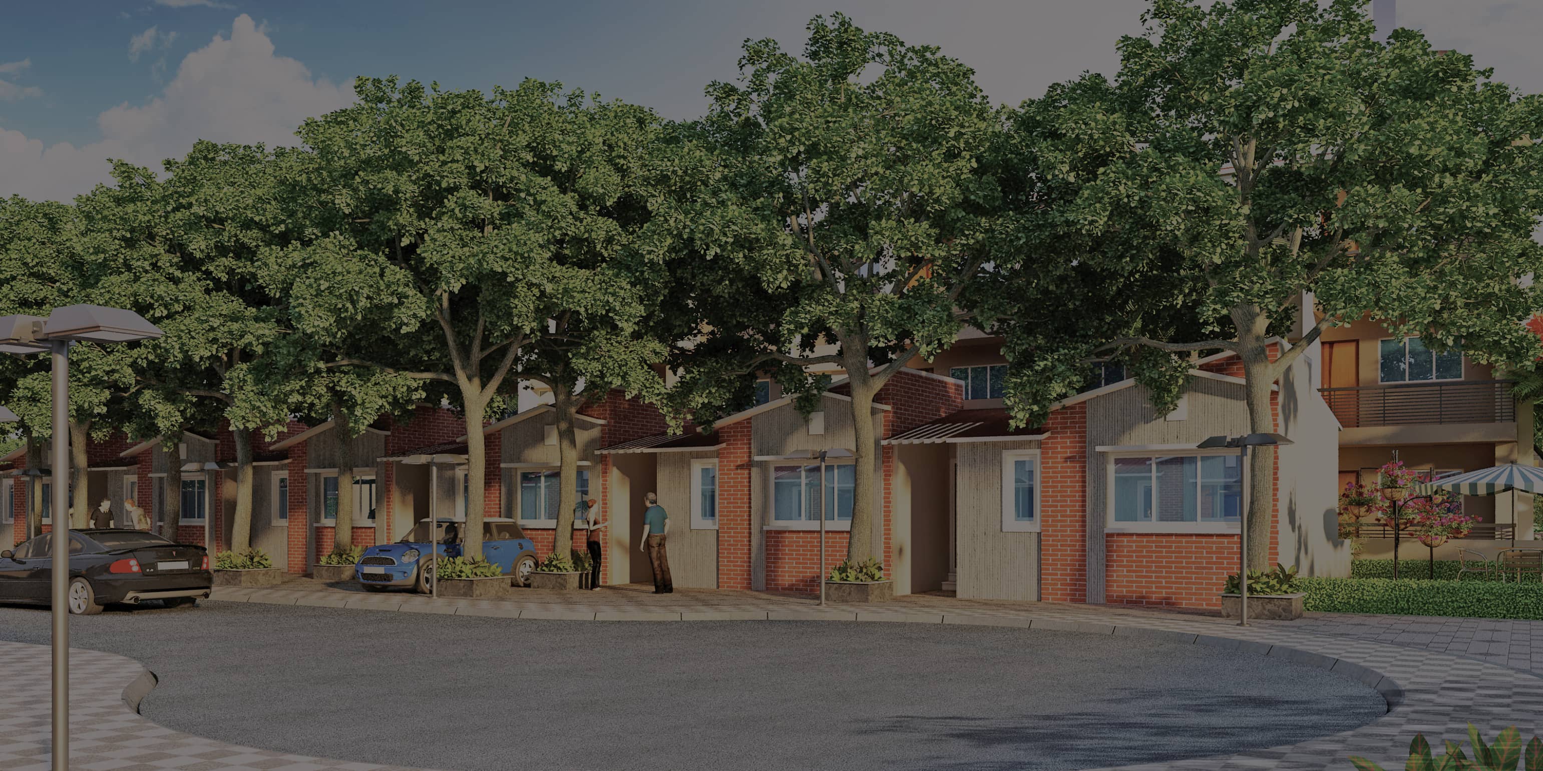 Villas Corridor of Sethji Ni Wadi